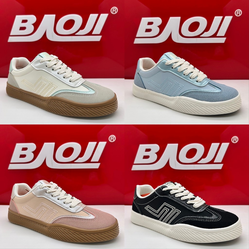 Baoji บาโอจิ รองเท้าผ้าใบผู้หญิง bjw1180
