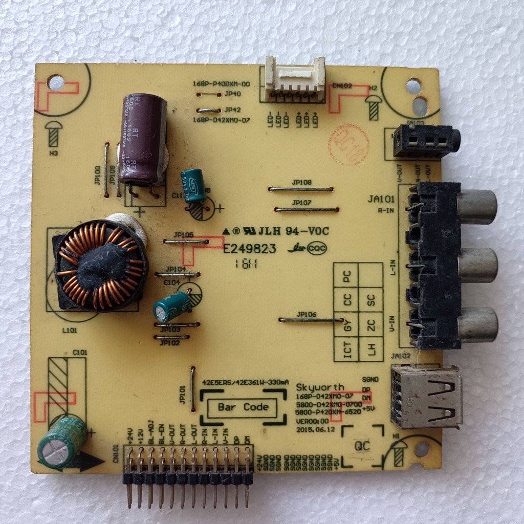 Chuangwei 42E5ERS 42E361W บอร์ดกระแสไฟคงที่ 5800-D42XM0-0700 168P-D42XM0-07 คลังสินค้าพร้อม