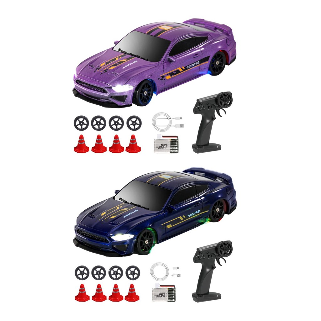 [svzfjuv] 1/43 Scale RC Drift Car, Mini Racing Drift Car Toy, 1/43 Scale Drift ยาง