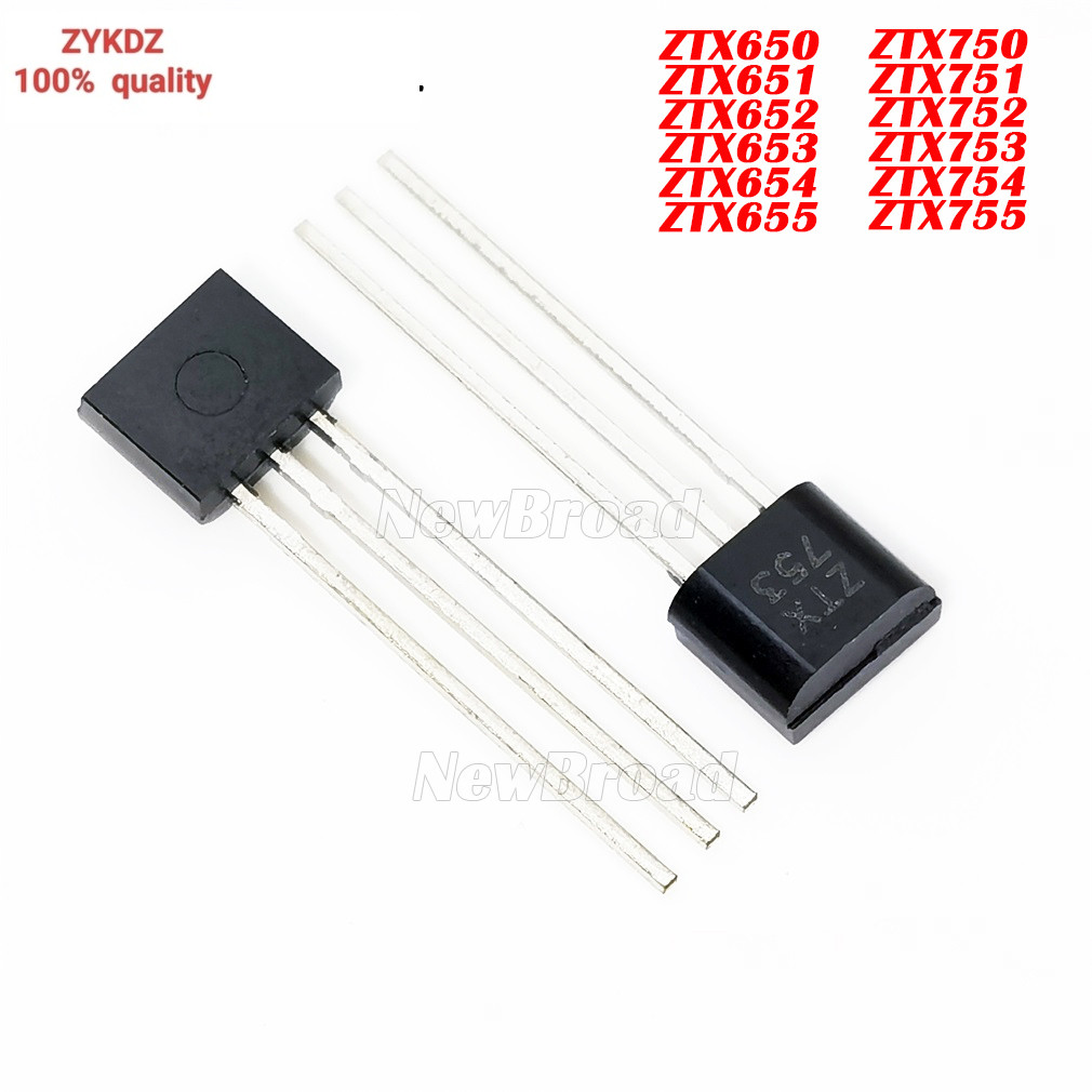 2PCS Original Audio จับคู่ triode ZTX750 ZTX650 ZTX751 ZTX651 ZTX752 ZTX652 ZTX753 ZTX653 ZTX754 ZTX