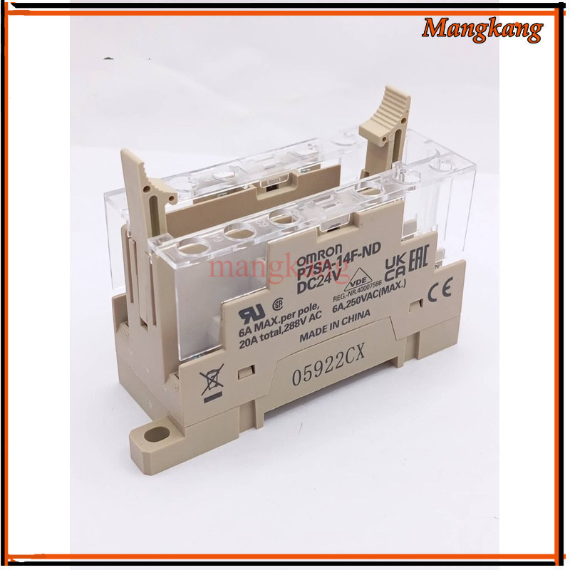 ของใหม่! P7SA-14F-ND ซ๊อกเกต ขาเสียบ รีเลย์ omron P7SA-1 -14F-ND 6A MAX DC24V 20A  สินค้าถ่ายจากงานจ