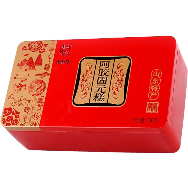 เค้กเอเจียว Ejiao ครีม Ejiao แข็ง Ejiao เค้กเติม Qi Blood Anemia ภูมิคุ้มกันลาผิว Ejiao มณฑลซานตงพิเ