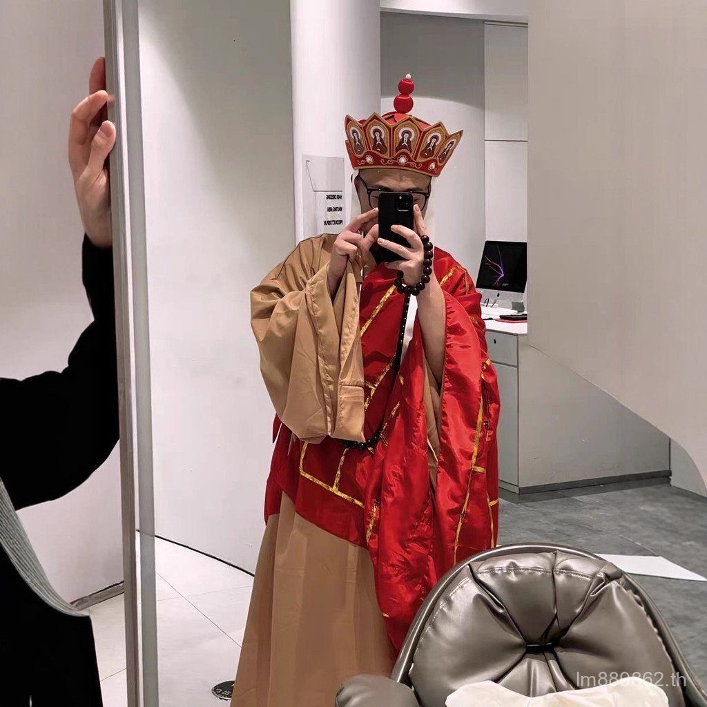 เครื่องแต่งกายประสิทธิภาพ Zen Stick Qilu หมวกพระภิกษุสงฆ์เสื้อผ้า Mark เครื่องแต่งกายผู้ใหญ่ Cassock