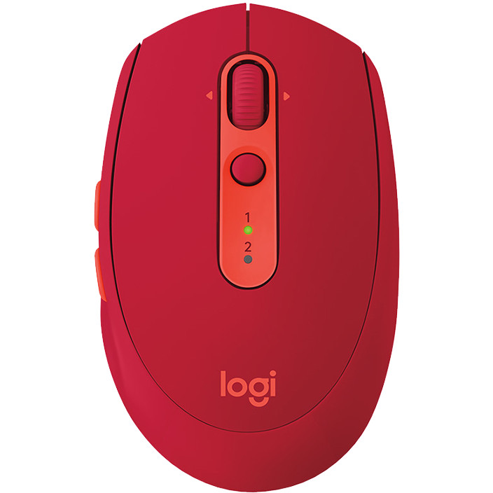 Logitech/Logitech M590 Silent Light Tone Wireless Mouse สีดําสีขาวขนาดเล็ก Office Entertainment Home