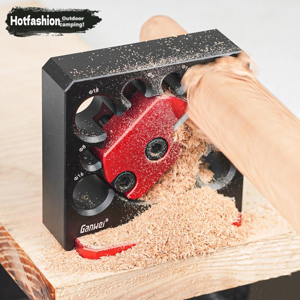 เครื่องกัดแบบปรับได้ Rod Clamp เมตริก 8mm-20mm Dowel Maker สําหรับงานไม้