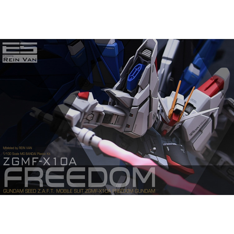 [คลังสินค้าพร้อมของแท้] Unlimited Dimension MG FREEDOM 2.0 GUNDAM gk Modification FREEDOM GUNDAM