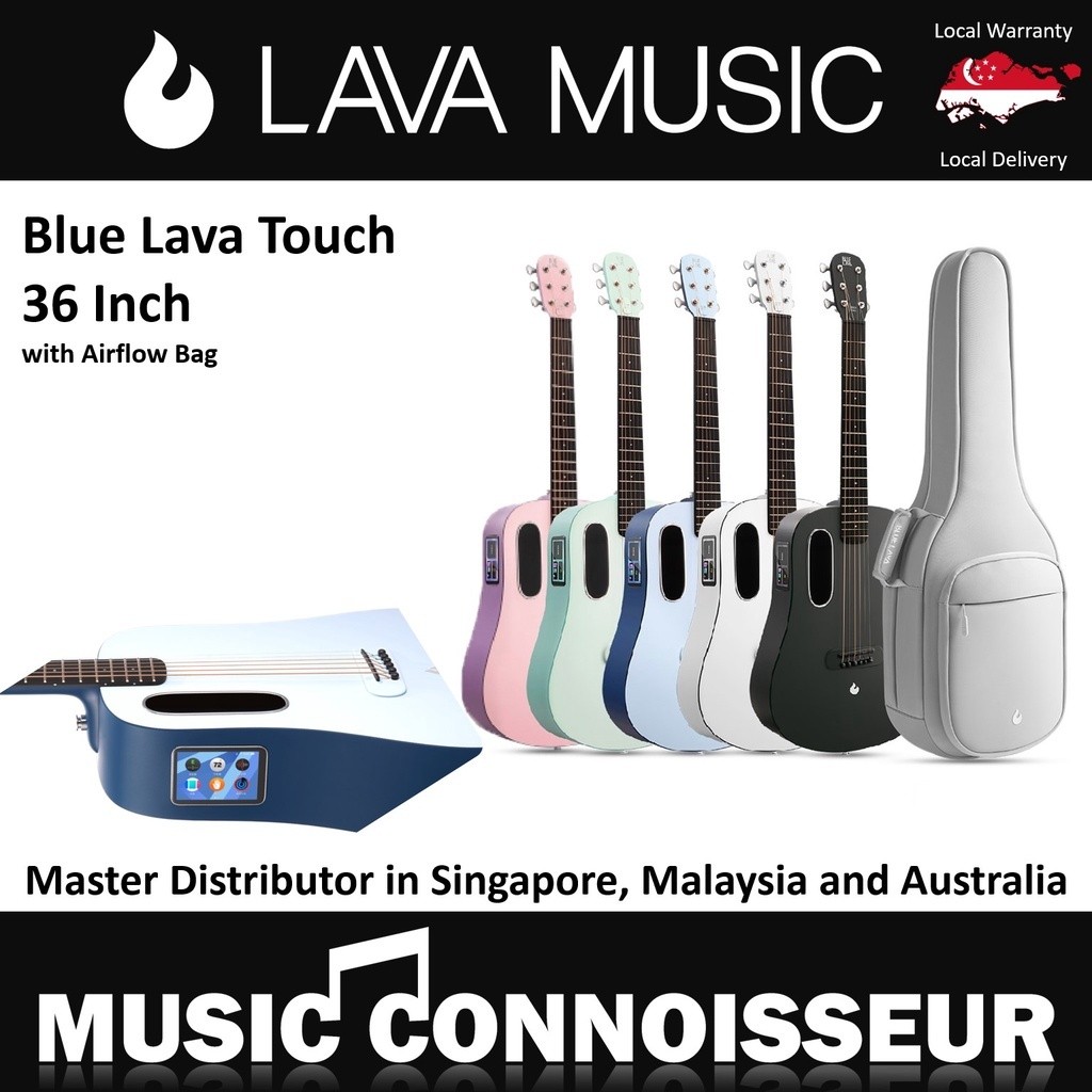 BLUE LAVA Touch Smart Guitar Airflow Bag