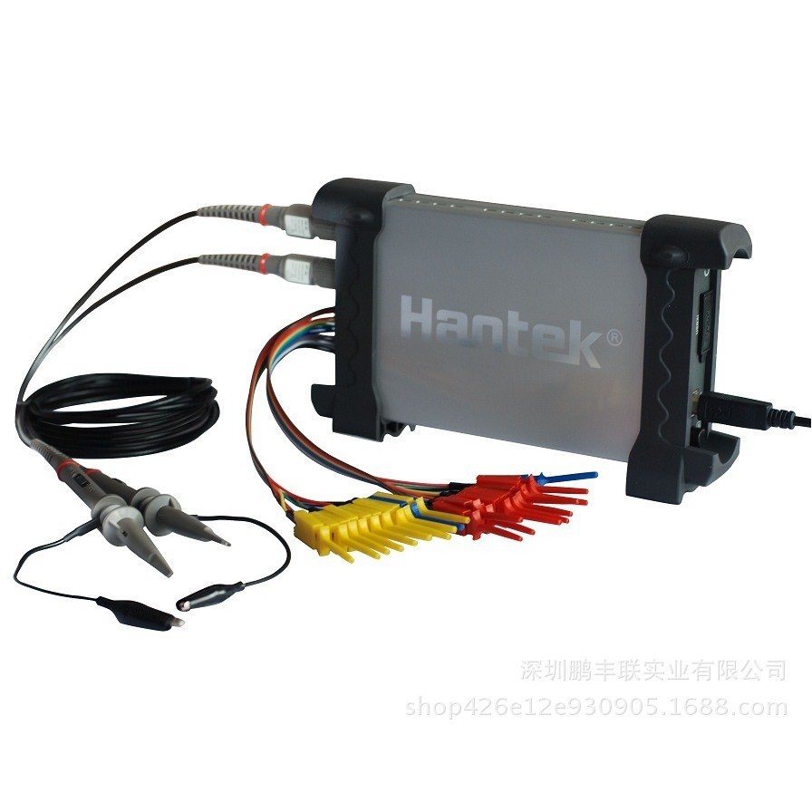 ออสซิลโลสโคปกว้าง Hentai ประหยัดเสมือนจริง hantek6022BE ออสซิลโลสโคป Dual Channel 6022BE20M 6NOC