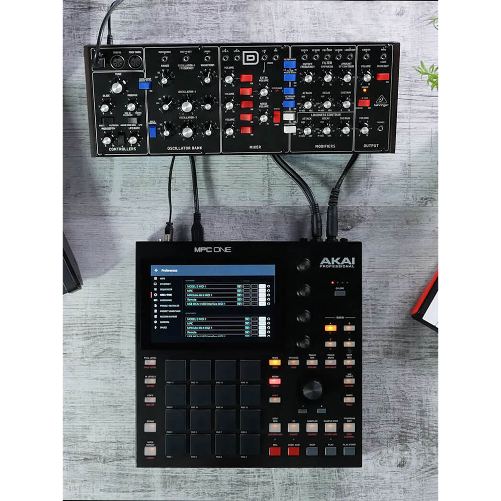 AKAI MPC ONE การผลิตเพลงย้อนยุคและการแสดงสด Music Workstation Drum Machine Synthesizer