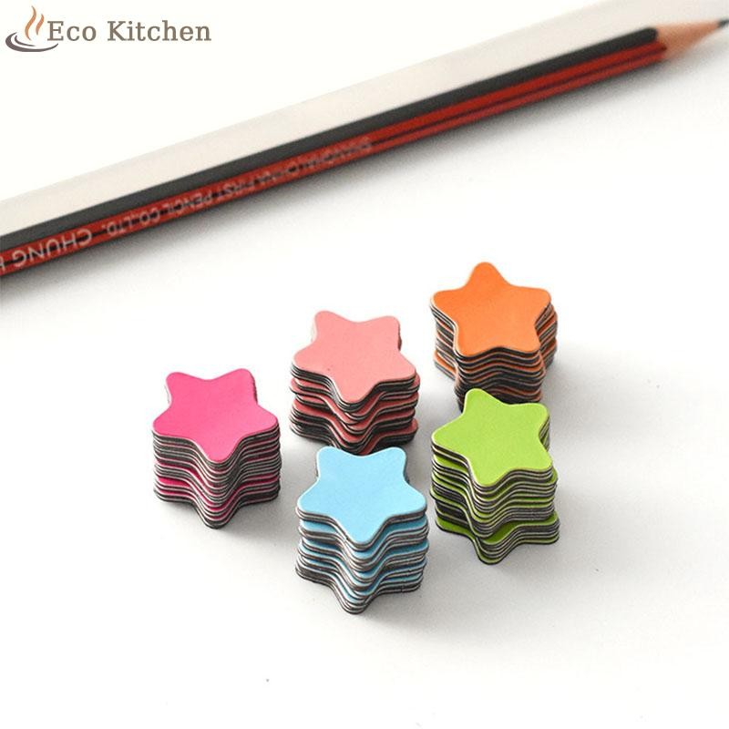 [Eco Kitchen] 20 ชิ้น Star Magnetic กระดานดําสติกเกอร์ตู้เย็นแม่เหล็กเด็กการแข่งขันแม่เหล็ก [ใหม่]