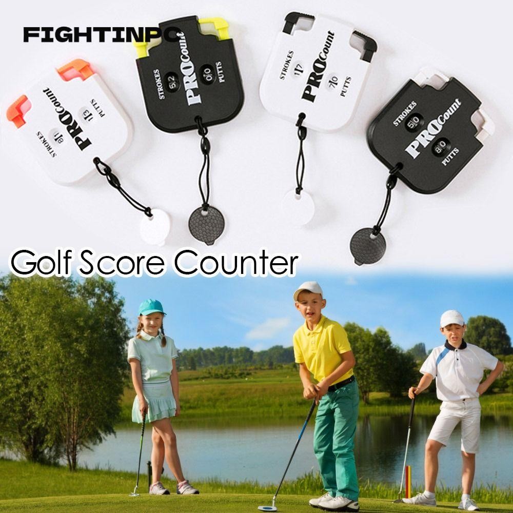 FIGHTINPC Golf Score Counter อุปกรณ์กอล์ฟ Outdoor Handy Putt Score Counter