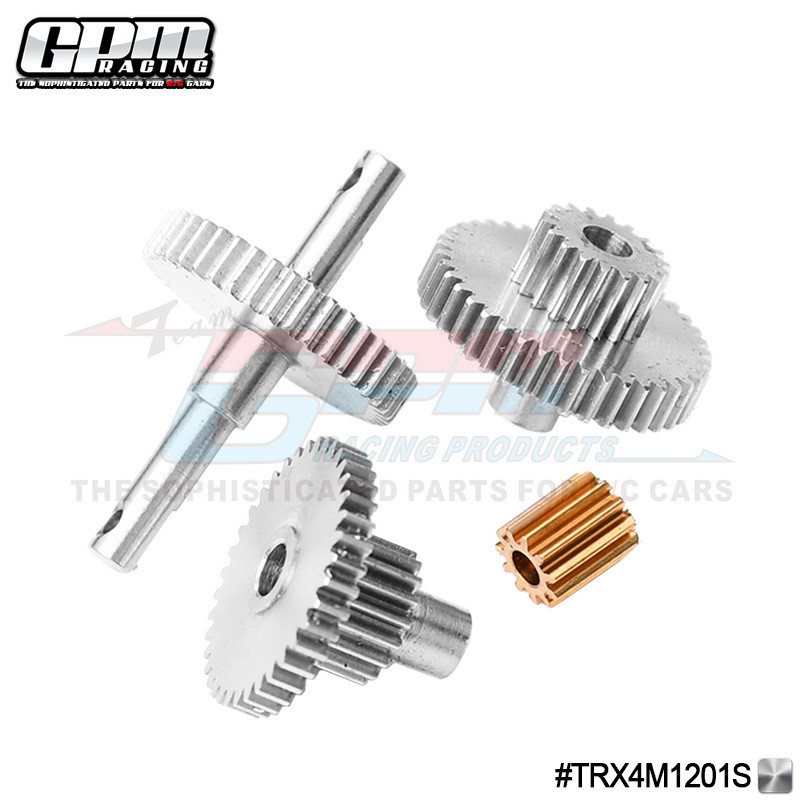 遥控汽车 TRAXXAS-1/18 4WD TRX4M-97074-1 #45号钢中波箱齿套件