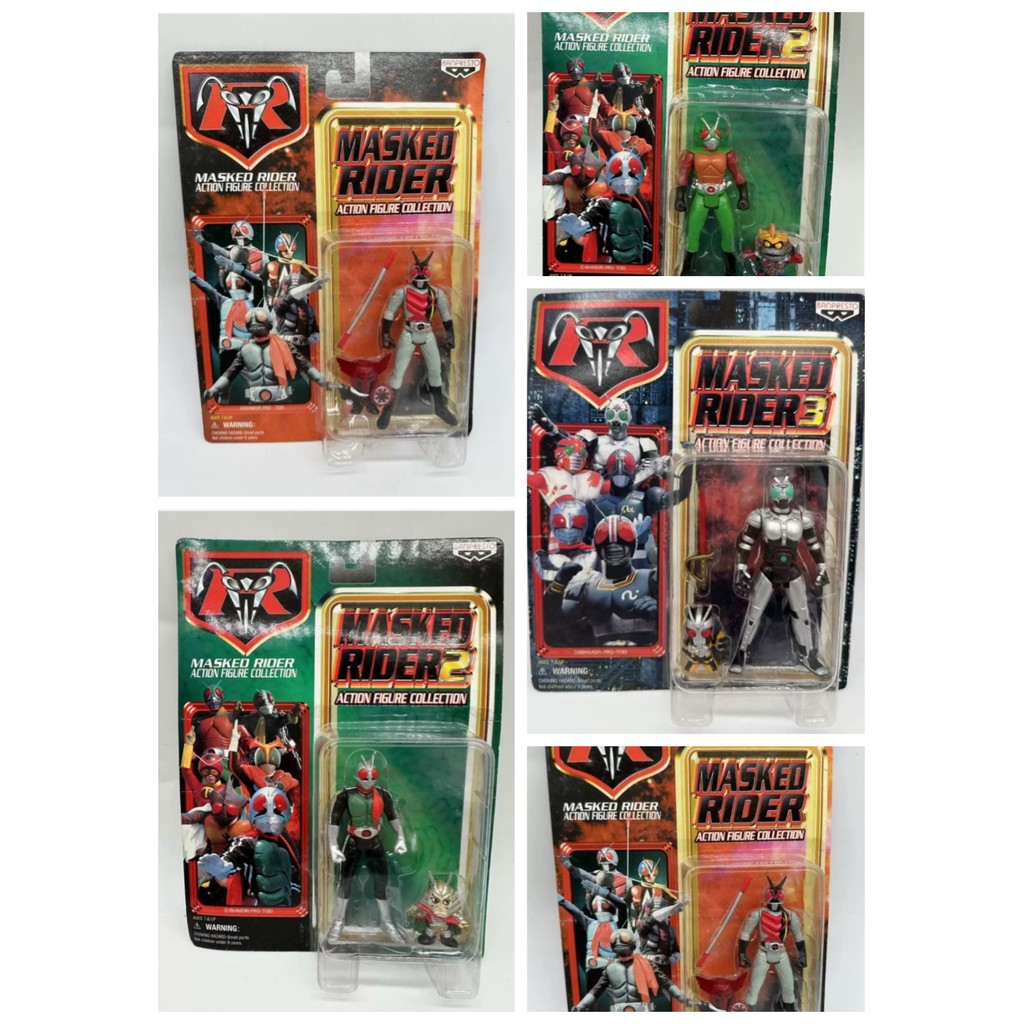 [ของแท้] Banpresto Masked Rider Action Figure Collection ของเล่นรูปการกระทํา