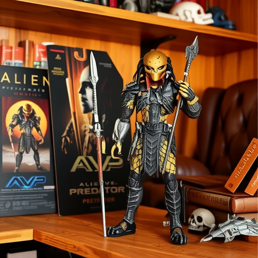 เอเลี่ยนเทียบกับ Predator NECA Predator 7 นิ้ว Action Figure AVP Predator 14 Scar Predator (Face-Sho