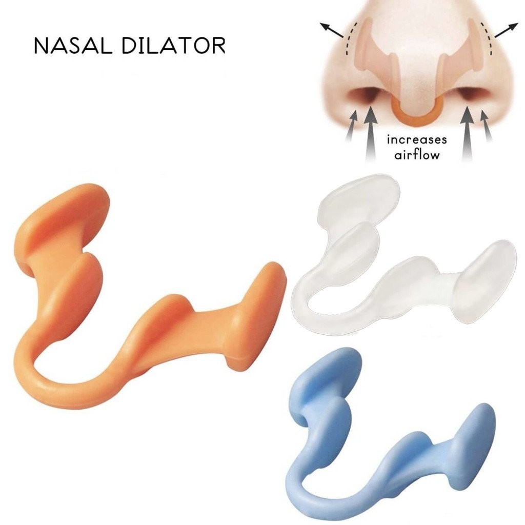สินค้าใหม่ Mini Silicone Anti-snoring Nose Clip Anti-snoring Clip Sleep Anti-snoring Nose Clip Anti-