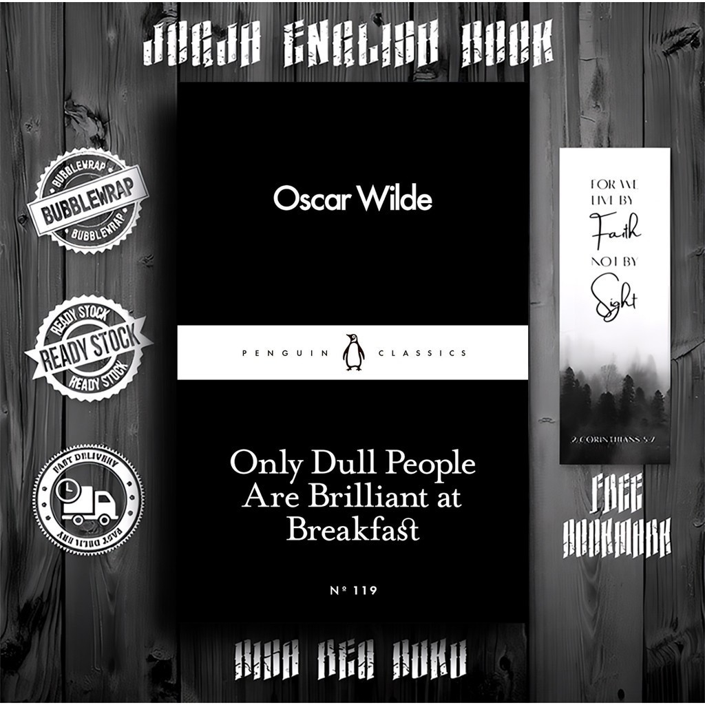 เฉพาะคนหมองคล้ําเป็น Brilliant at Breakfast โดย Oscar Wilde
