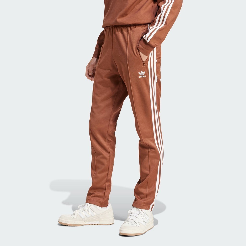 adidas Lifestyle Adicolor Classics Beckenbauer Track Pants Men Brown IY9877