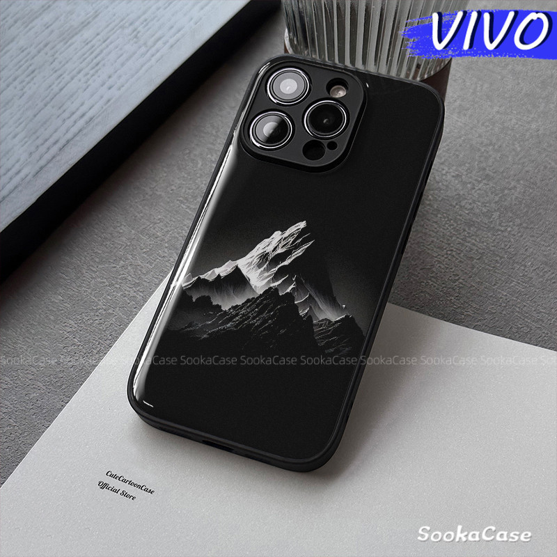Cool Mountain Case hp VIVO Y12 Y17s Y29 Y15S Y21 Y19s Y16 Y03 Y18 Y28 Y02 Y02 Y17 Y91 Y33s Y15 Y01 Y