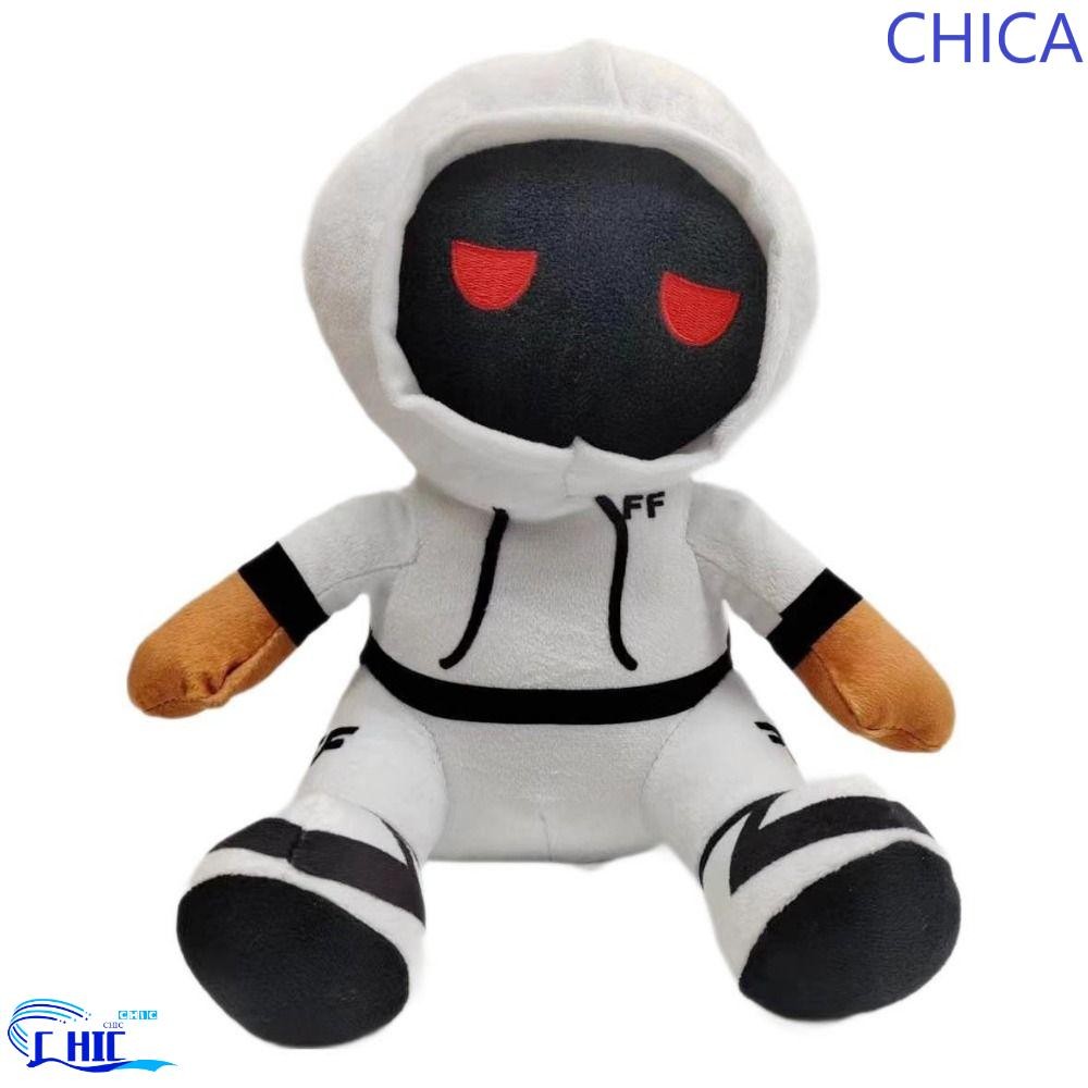 CHICA Foltyn Family Plush Toy, อะนิเมะตุ๊กตาสัตว์ Foltyn ตุ๊กตา, Ins เสื้อกันหนาวสีขาวน่ารัก Roblox 