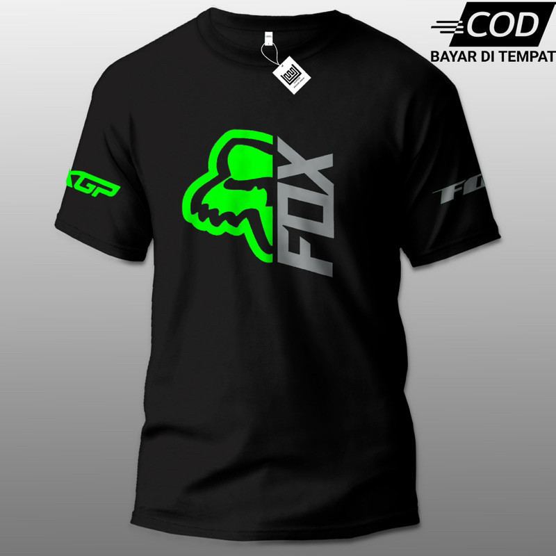 เสื้อยืด Fox Racing Supermoto ผ้าฝ้าย 100%, กราฟฟิกมอเตอร์ไซค์, สไตล์ไม่จำกัดเพศ, เหมาะสำหรับนักปั่นและการสวมใส่ทุกวัน