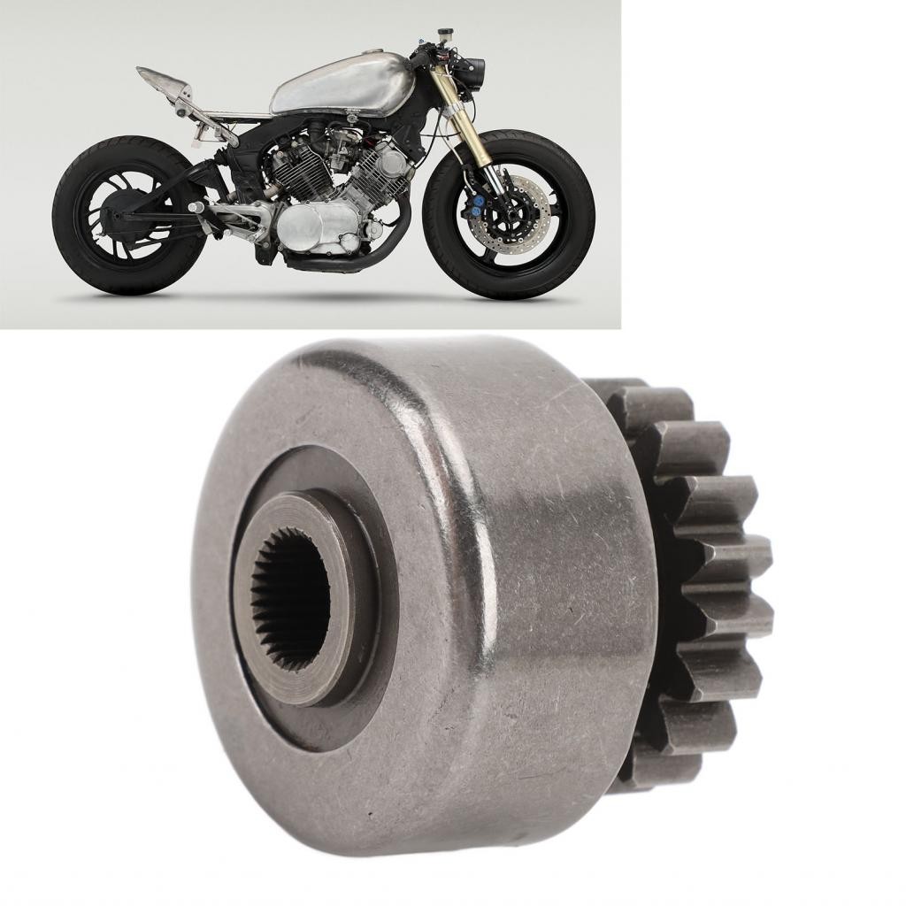 Lemendhk ไดรฟ์สตาร์ทคลัทช์เหล็ก 3LP 15570 00 18 ฟันเริ่มต้นสําหรับ XV700S XV750 XV1100S Virago High