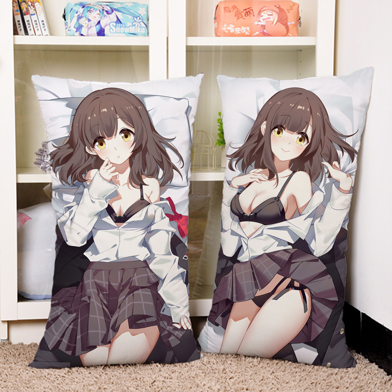 โกนหนวด.และหยิบนักเรียนหญิงมัธยมปลาย Ogihara Sayu อะนิเมะหมอนนอนหมอนยาวสองมิติ M