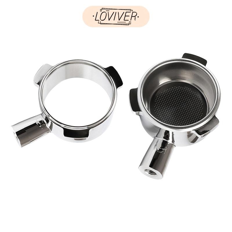 Coffee Bottomless Portafilter Head 54mm, Portafilter Head ,304 Stainless Steel for Home