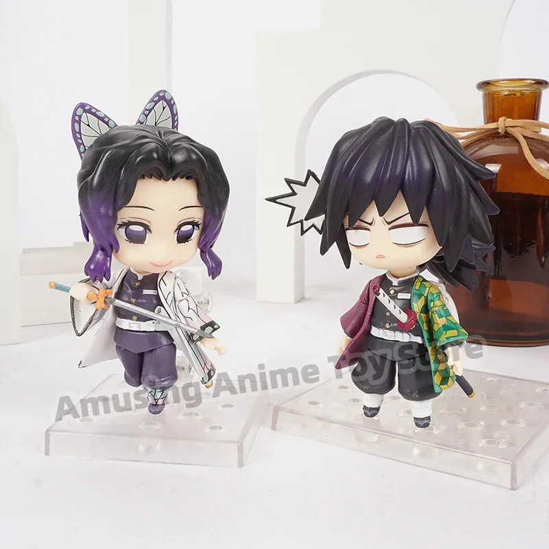 Demon Slayer อะนิเมะรูป 1655 Shinobu Kocho / 1408 Giyu Tomioka Action Figure Kimetsu ไม่มี Yaiba Kyo