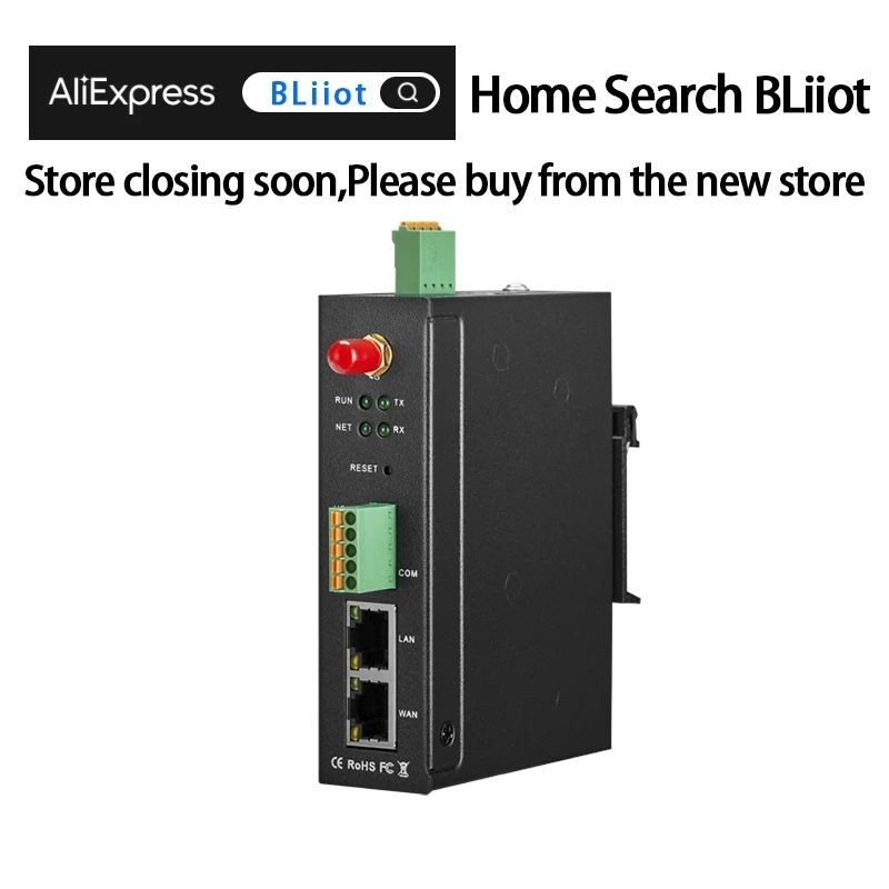 ร้อนอุตสาหกรรม IOT Gateway Modbus ถึง MQTT OPC UA Converter สําหรับ Mitsubishi Siemens Omron PLC รอง