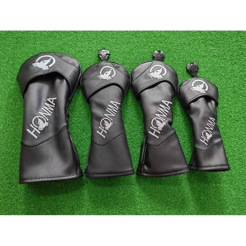 HONMA Golf Iron Cover สำหรับไม้กอล์ฟทั้งไม้เหล็กและไม้อย่างดี