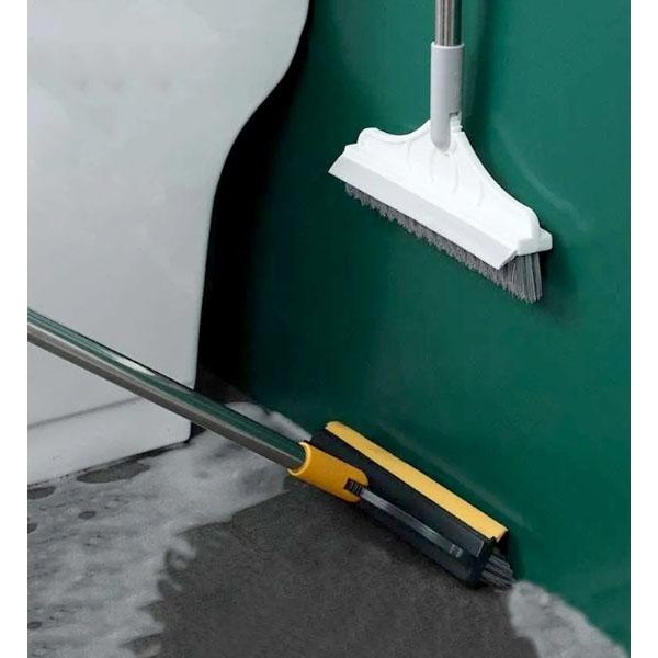 Yifeng Home แปรงขัดพื้น ขัดมุ้งลวด กระจก พร้อมที่รีดน้ำด้ามยาว YF-1700 1710