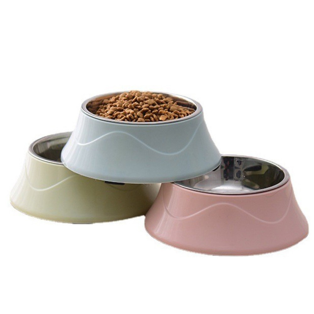 Wlh ชามอาหารสัตว์เลี้ยง เส้นผ่านศูนย์กลาง 19 ซม สูง 7 ซม ร้านสีชมพู Sanwildla08 th ✨october303.th✨