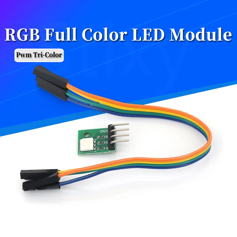 RGB LED 3 สี RGB SMD LED โมดูล 5050 สี Pwm tri-color LED 3.3V-5V สําหรับ Arduino MCU H