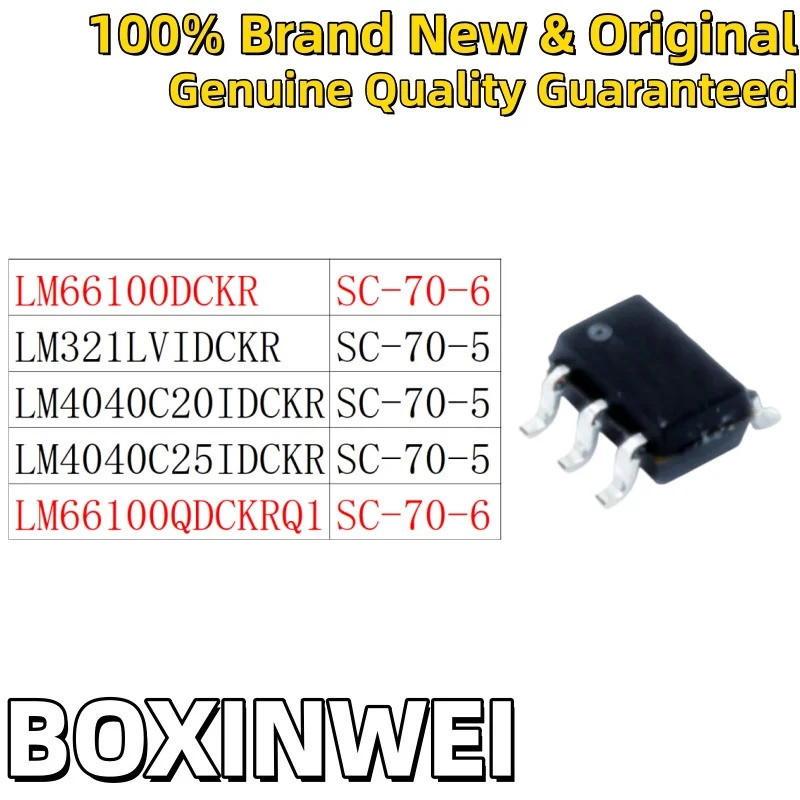5PCS LM66100DCKR LM321LVIDCKR LM4040C20IDCKR LM40C25IDCKR LM66100CKQDRQ1 ชิป SOT ic ขายส่ง
