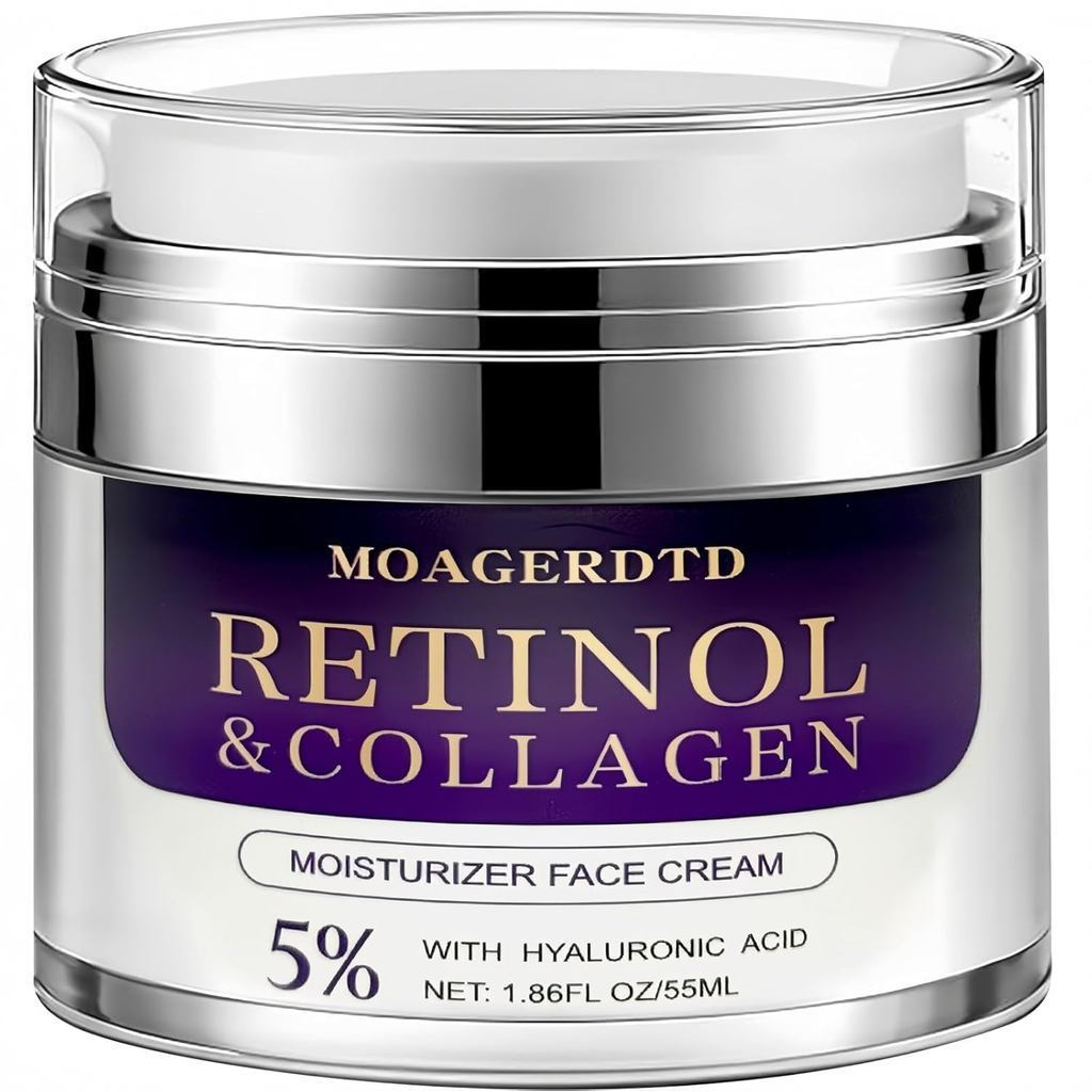 RetinolCollagenAnti-AgingFaceMoisturizerwithRetinol,Collagen&HyalurizingAcid-FirmingFaceHydratingfor