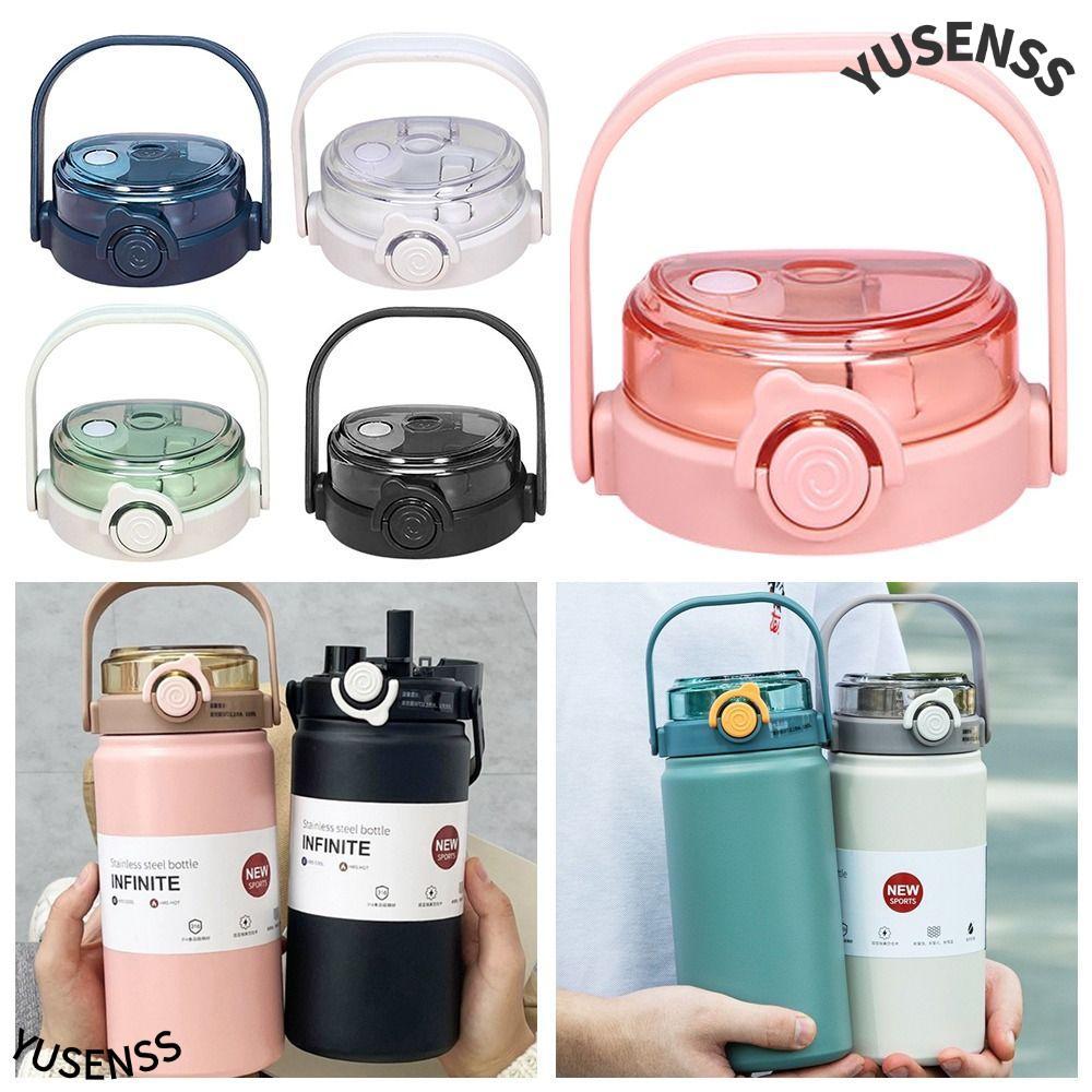 YUSEN 1 ชิ้นถ้วยแก้ว, ฝาปิดขวด Therms Tumbber ทนทานสําหรับอุปกรณ์เสริมขวด 1300 มล. ฝาปิดถ้วยสากล