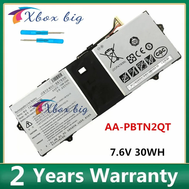 AA-PBTN2QT 7.6V 30Wh แบตเตอรี่แล็ปท็อปสําหรับ Samsung Notebook9 โน้ตบุ๊ค NP900X3N NP900X3NI PBTN2QT 