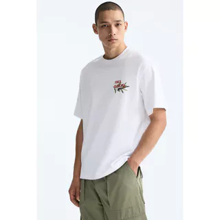 H&M(เอชแอนด์เอ็ม) เสื้อยืดพิมพ์ลายแบบหลวม ผู้ชาย 1034065_21