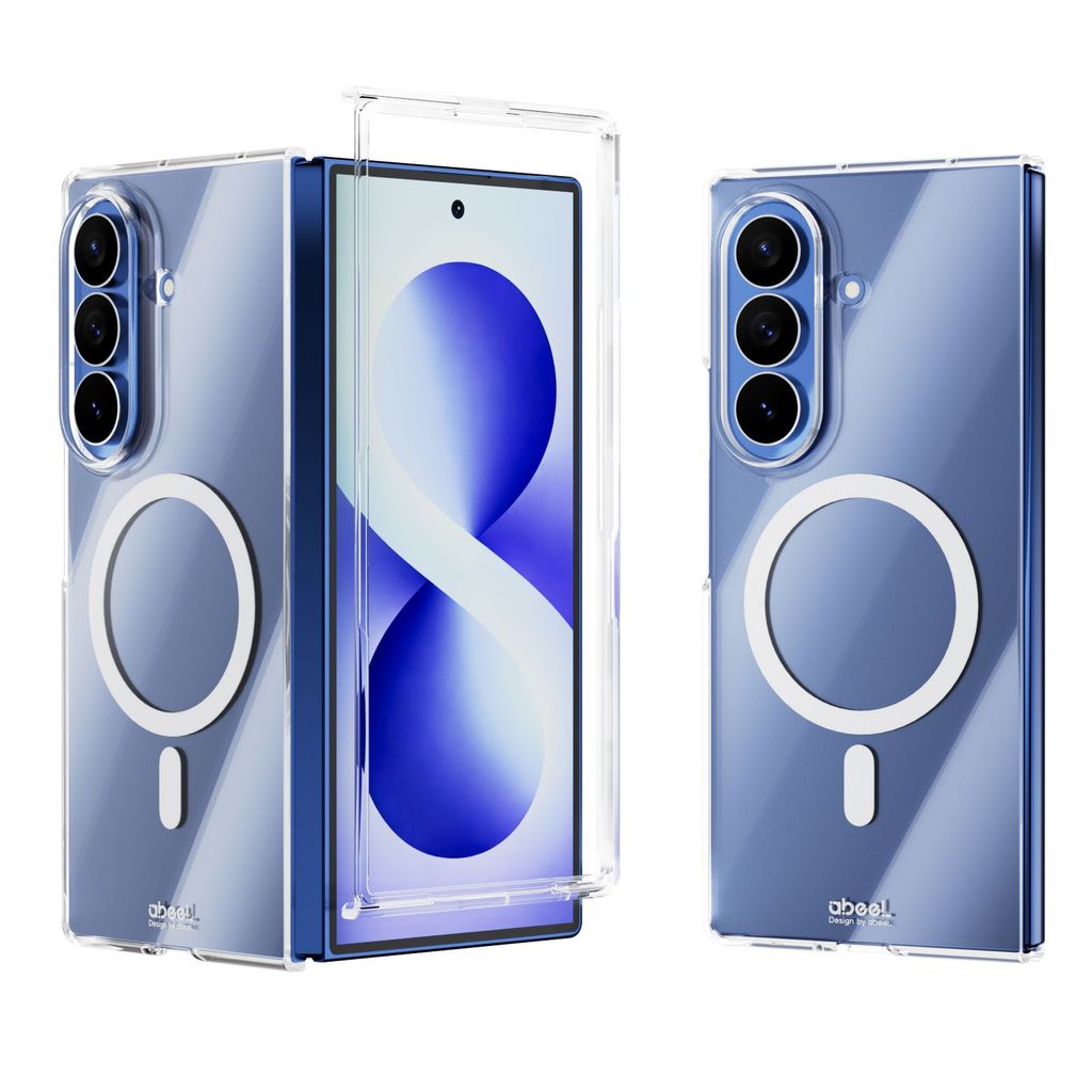 โปร่งใสแม่เหล็กป้องกันรอยขีดข่วนแข็งเหมาะสําหรับ Samsung Z Fold 8 Ultra เคสโทรศัพท์ PC เคสป้องกัน