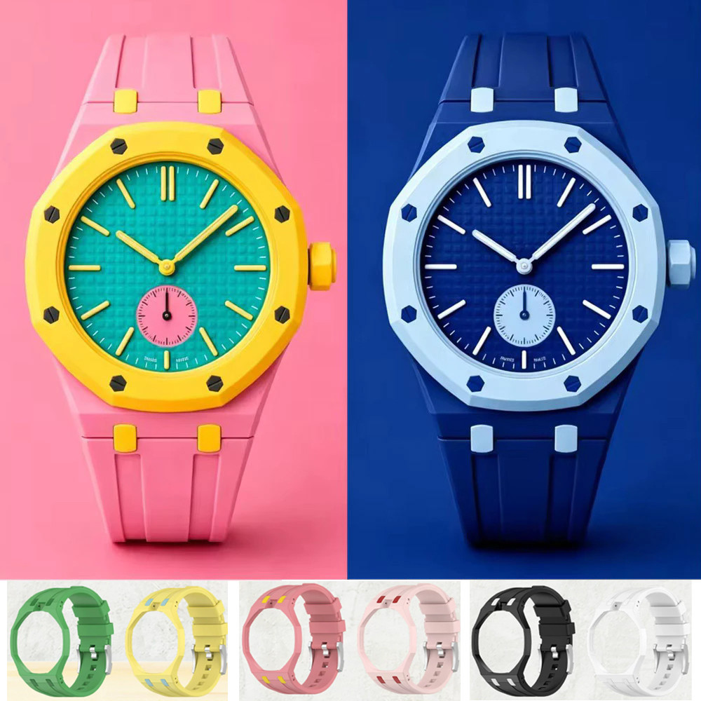 เหมาะสําหรับ AP Audemars Piguet Royal Oak Swatch Alliance Swatch Royal Pop pocket Watch พร้อมสายเคเบ
