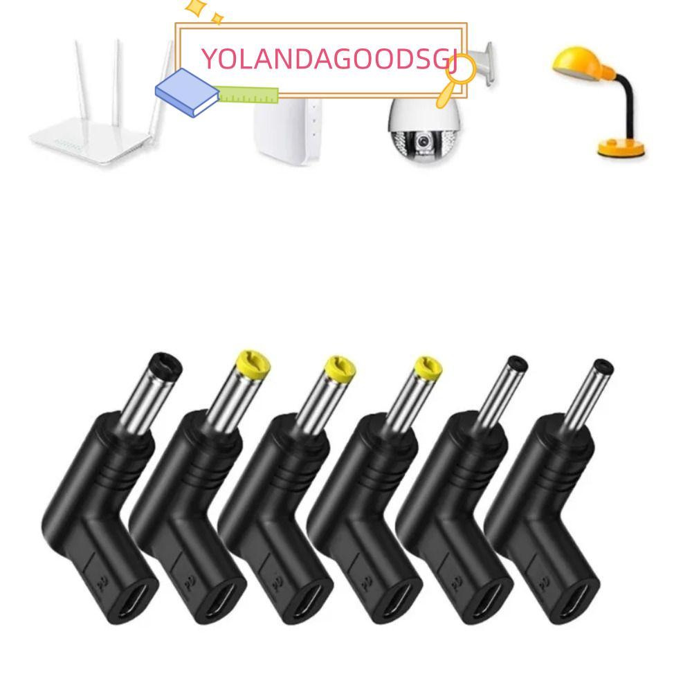 YOLANDAGOODSGJ USB C PD to DC Power Connector, 5V 9V 12V Converter Type C to DC Jack Plug, Type-C PD