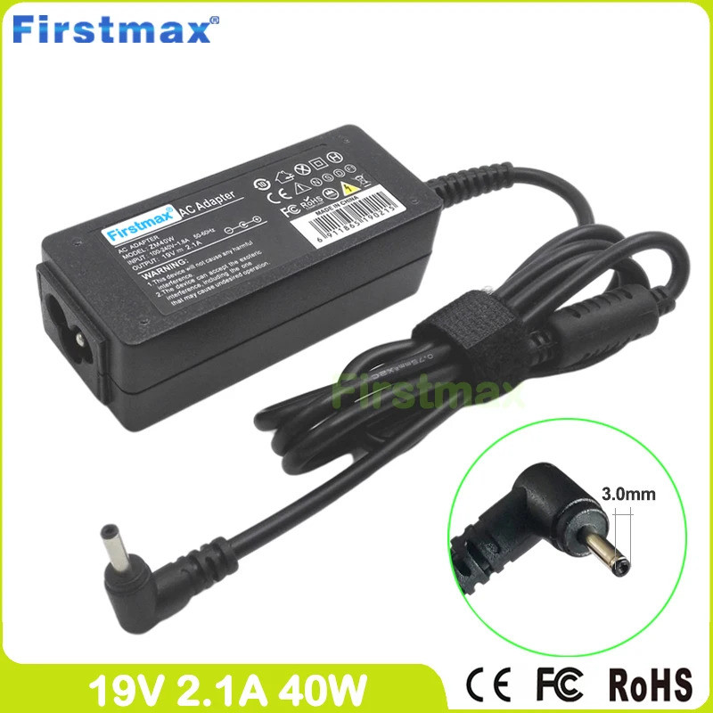 19V 2.1A 40W แล็ปท็อปสําหรับ Samsung ATIV Book NP940X5J NP940X5M NP940X5N NT900X3K NT900X5L NT900X5M