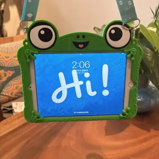 In stockToy Story 5 Lilypad Frog เคสแท็บเล็ต - ฝาครอบป้องกันซิลิโคนสําหรับ Apple iPad, ของขวัญสําหรับเด็กการ์ตูนน่ารัก