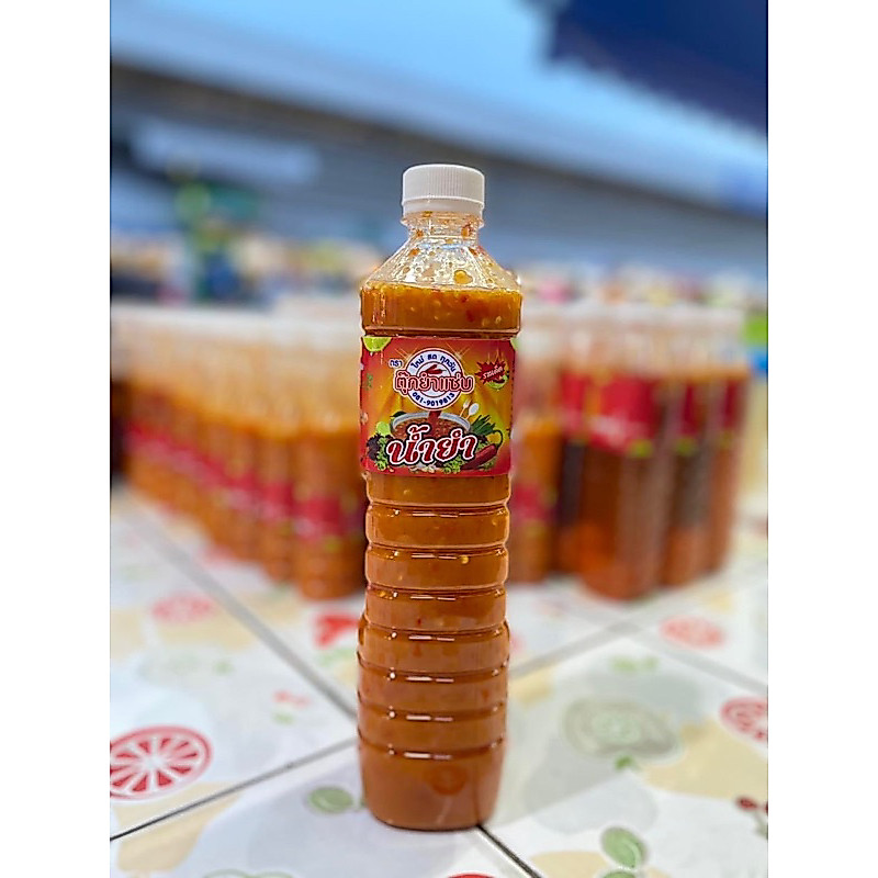 น้ำยำตุ๊กยำแซ่บ ขวด750cc
