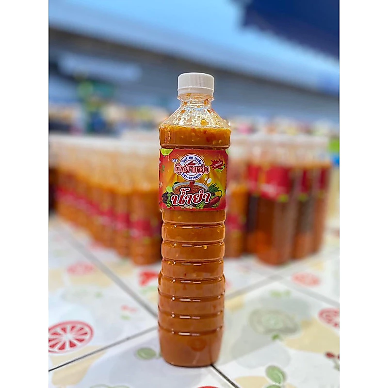 น้ำยำตุ๊กยำแซ่บ ขวด750cc