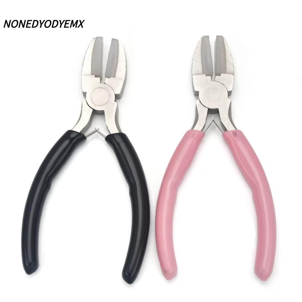 ไม่เอ็ดโยดีเอ็มเอ็กซ์ ​​คีมทําเครื่องประดับ​​, งานฝีมือลวดโลหะ DIY​​ คีมกรามไนล่อนคู่แบบพกพา​​, คีมถ่างลวดขนาดเล็กที่ทนทานสําหรับการประดิษฐ์ประดับด้วยลูกปัดและซ่อม