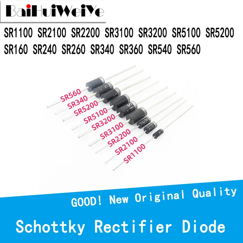10PCS SR1100 SR2100 SR2200 SR3100 SR3200 SR5100 SR5200 SR160 SR240 SR260 SR340 SR360 SR540 SR560 Sch