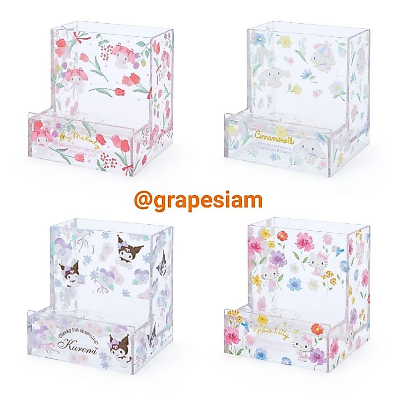 🌷Sanrio ที่วางมือถือ, แว่น, ปากกา, อุปกรณ์เสริมมือถือ, เวลาวางมือถือตั้งเปิดดูได้สะดวก จากญี่ปุ่ยแท้100%🌷