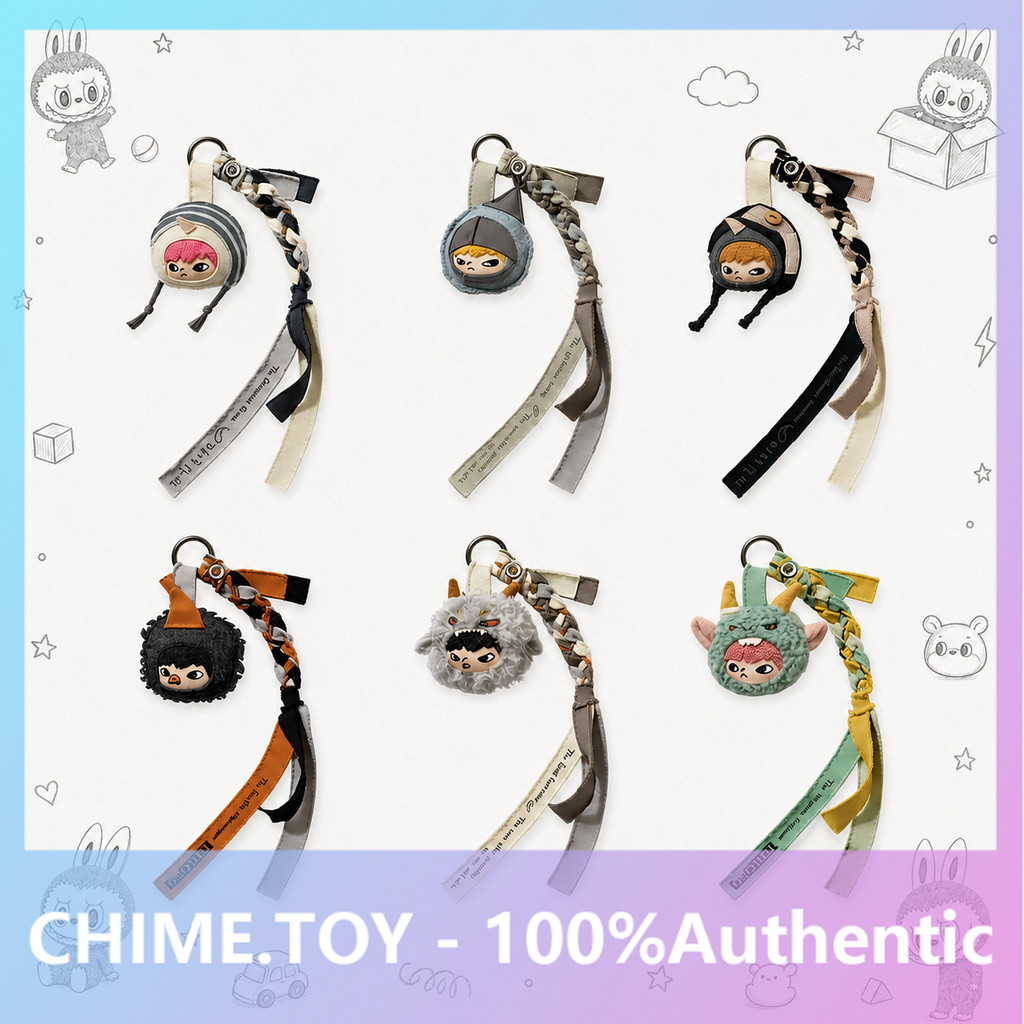P POPMART Hirono Series Felt เครื่องประดับ Mystery กล่องอินเทรนด์ของเล่นของขวัญ