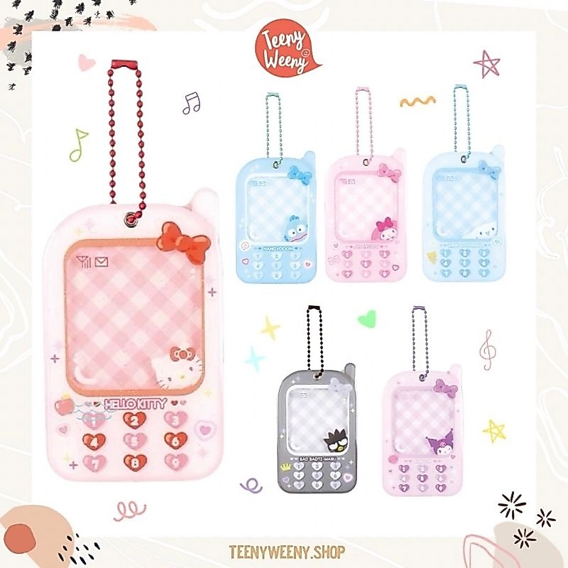 พวงกุญแจห้อยกระเป๋าซานริโอ้ รุ่นโทรศัพท์ Sanrio Keychain